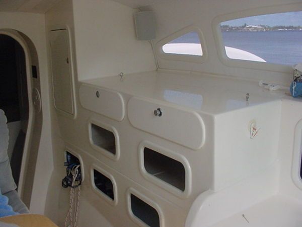 Used Sail Catamaran for Sale 2005 Corsair 36 Layout & Accommodations